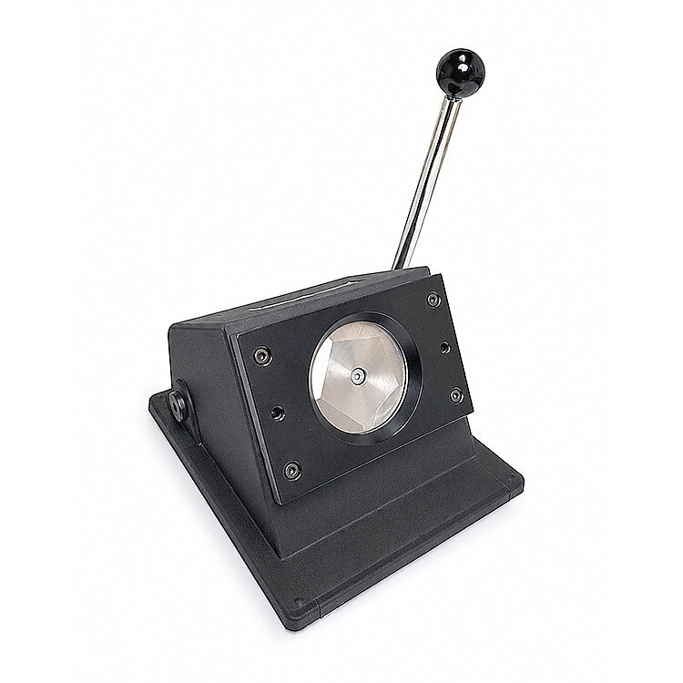 Yuvarlak Buton Rozet Kesim Giyotini - 58mm. - 7
