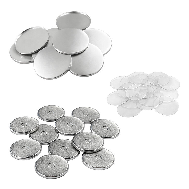 Yuvarlak Buton Rozet Magnetli Set 58mm - 100 Adet - 1