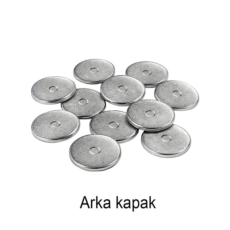 Yuvarlak Buton Rozet Magnetli Set 58mm - 100 Adet - 5