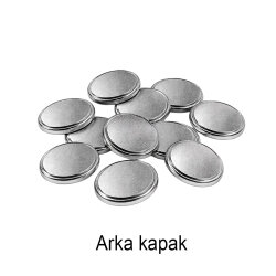 Yuvarlak Buton Rozet Malzeme Seti 58mm - 100 adet - 7