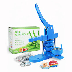 Yuvarlak Buton Rozet Pres Baskı Makinesi - 58mm - NobbyStar