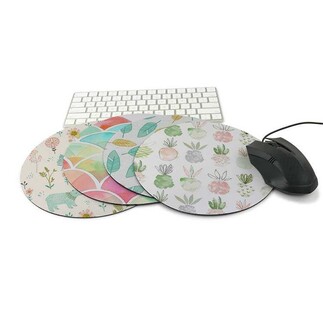 Sublimasyon Yuvarlak Mouse Pad ( 2mm ) - Thumbnail